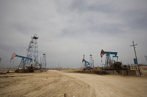 Caucasus oil fields